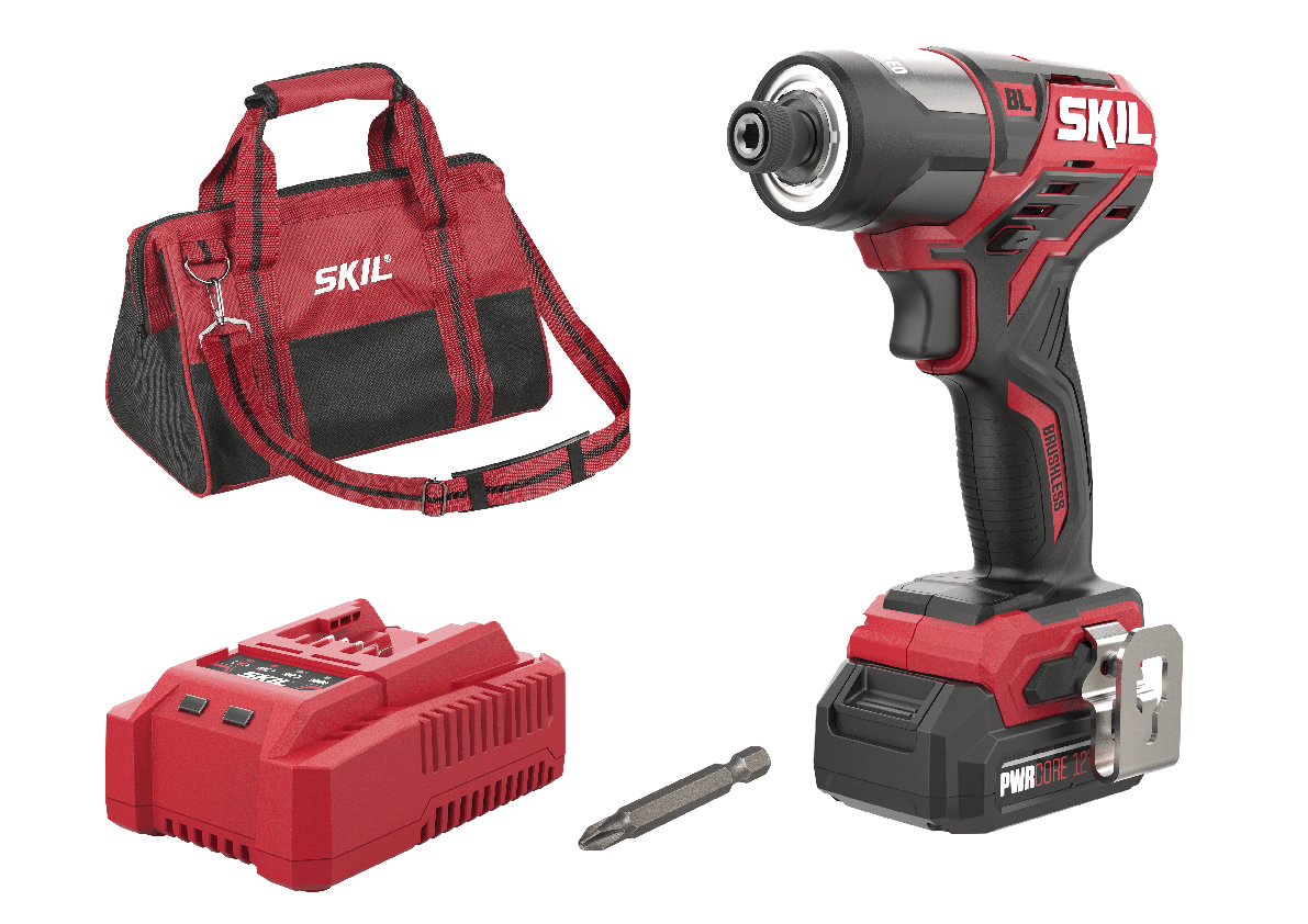 Brushless cordless impact driver