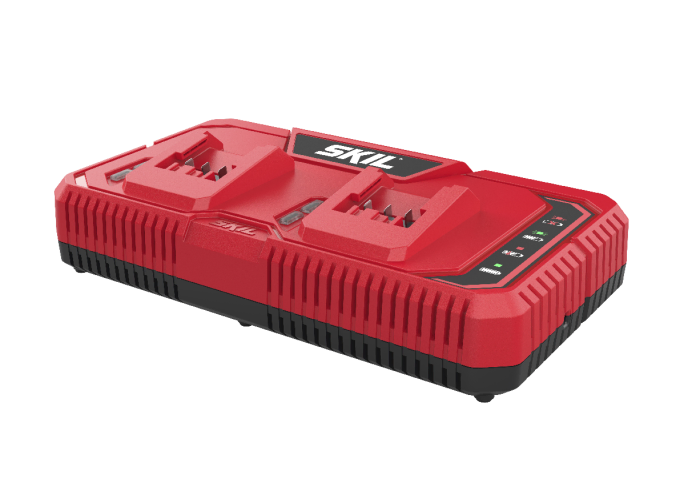 «PWRJUMP™» dobbel lader 2 x «20V Max» «PWRJUMP™» dobbel lader 2 x «20V Max»