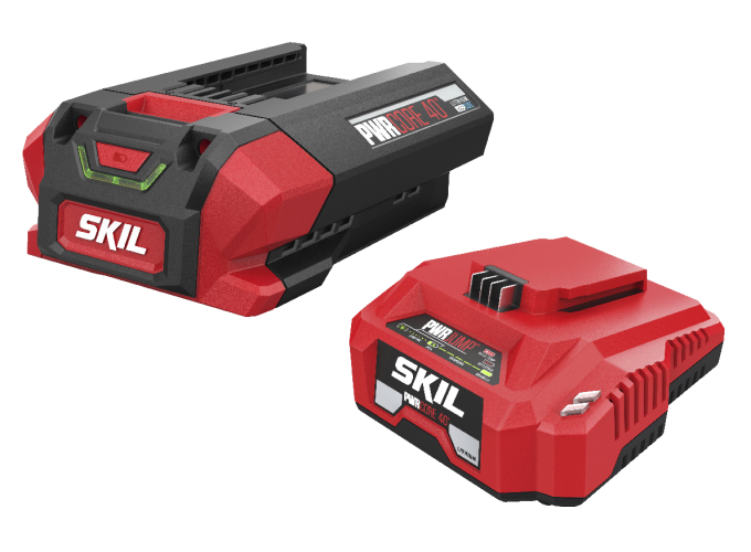 Set avec batterie Lithium-Ion « 40V Max KEEPCOOL™ » de 2,5 Ah et chargeur « Auto PWRJUMP™ »