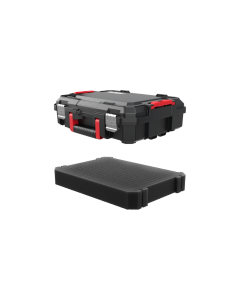 Kest&auml;v&auml;, modulaarinen ty&ouml;kalulaukku helppok&auml;ytt&ouml;isell&auml; lukitusj&auml;rjestelm&auml;ll&auml;