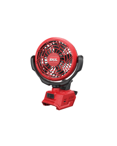 „Brushless“-Akku-Klemmventilator