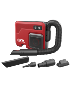 Bürstenloser Akku-Staubsauger + Inflator