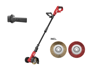 Escova sem fios para ervas daninhas sem escovas