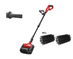 Limpa-pátios sem fio sem escovas