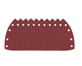 Шкурка със захващане с лепенка тип „репей‟ (102 x 151 mm, зърненост 180)