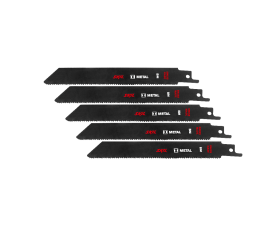 Set van 5 BIM zaagbladen voor metaal
