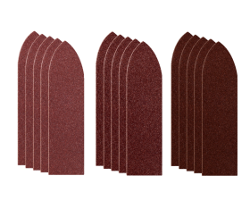 Fingerformat slippapper med kardborre (87 x 32 mm)