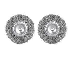 Plieniniai šepečiai, skirti elektriniam piktžolių šepečiui