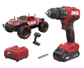 Bürstenlose Akku-Schlagbohrschrauber + RC-Auto