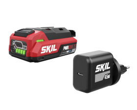 «20V Max» 2,0 Ah USB-C PWRASSIST™-batteri og 45 W USB-C PD-lader