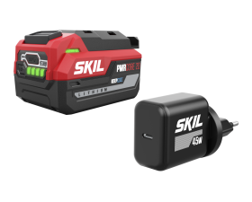 «20V Max» 4,0 Ah USB-C PWRASSIST™-batteri og 45 W USB-C PD-lader