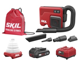 Borstelloze accureisset met 4 functies