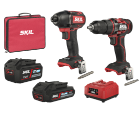 Sladdlös borr ”Brushless” och sladdlös slagskruvdragare ”Brushless” (kombisats)