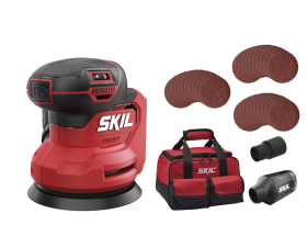 Lixadeira excêntrica compacta sem fio «Brushless»