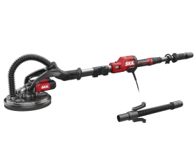 Bruska na sádrokarton s dlouhým krkem a světlem 360° LED