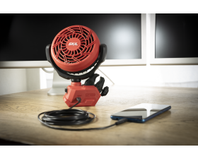 Ventilador para fixação «Brushless» sem fio