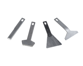 Set of 4 scraper blades