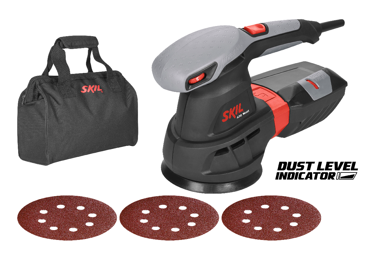 SILVER EAGLE TOOL SE405 6 Dual Action Quiet Sander 10,000RPM
