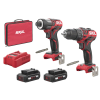 Cordless drill and cordless impact driver (combo kit) thumbnail