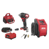 Cordless impact wrench and cordless air compressor (combo kit) thumbnail